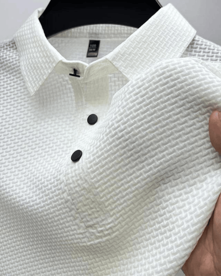 ELEGANT TEXTURE POLO