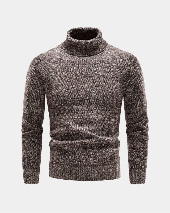 WINTER KNIT TURTLENECK SWEATER