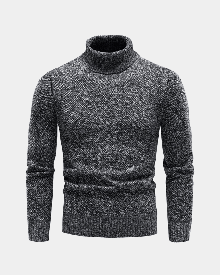 WINTER KNIT TURTLENECK SWEATER
