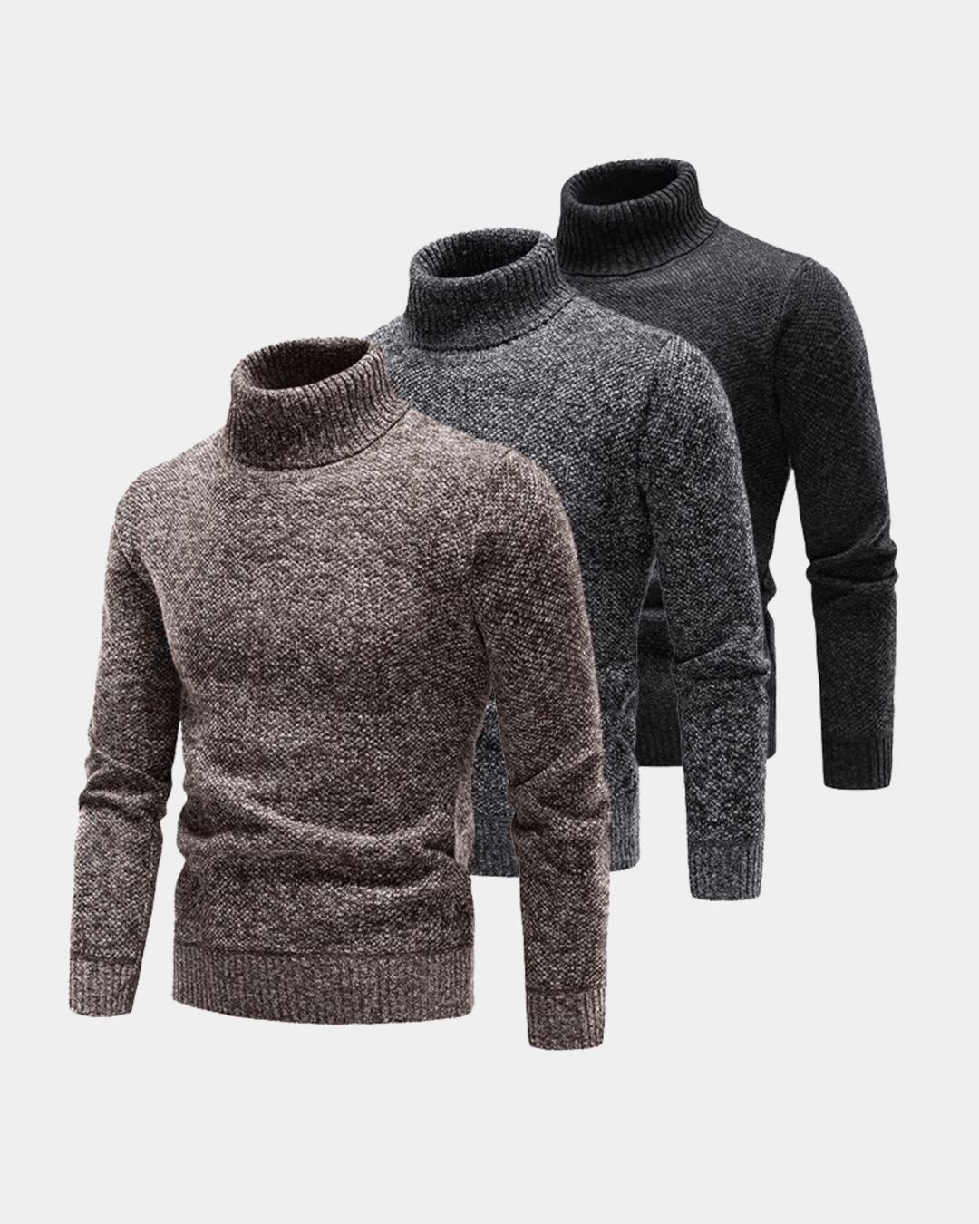 WINTER KNIT TURTLENECK SWEATER