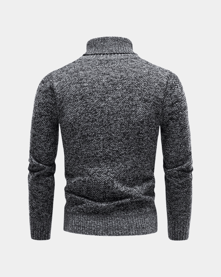 WINTER KNIT TURTLENECK SWEATER