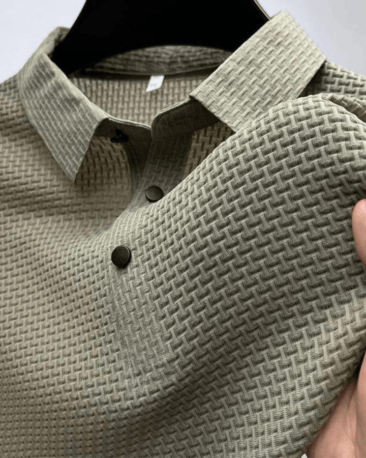 ELEGANT TEXTURE POLO