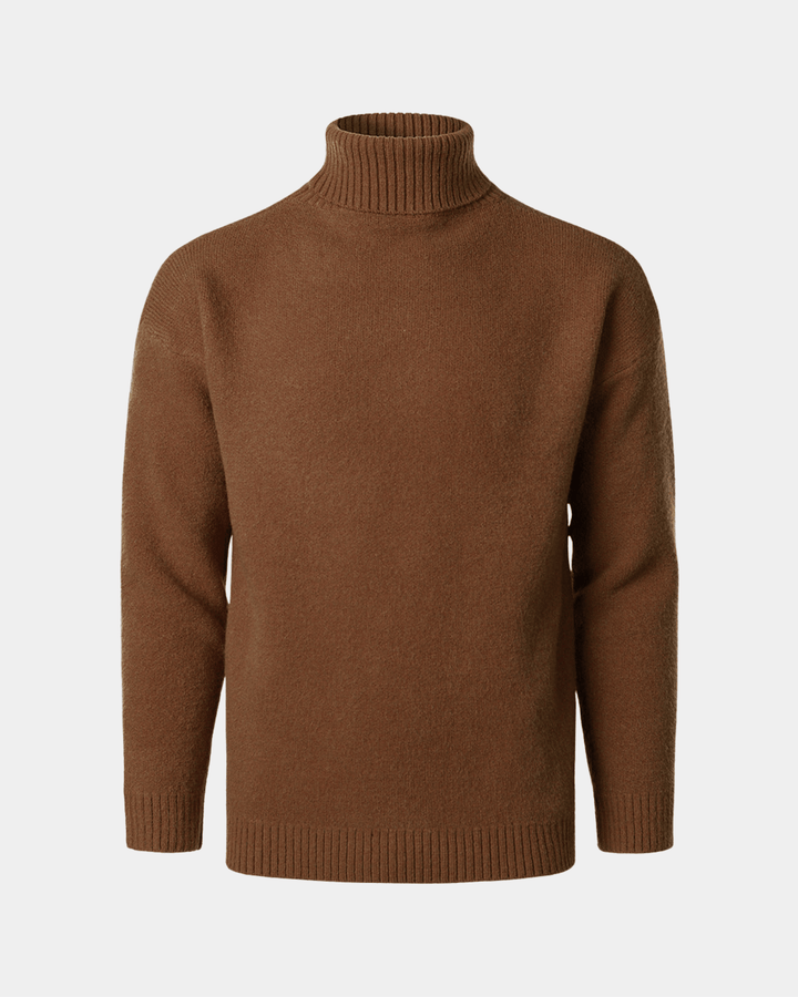 ESSENTIAL TURTLENECK KNIT SWEATER