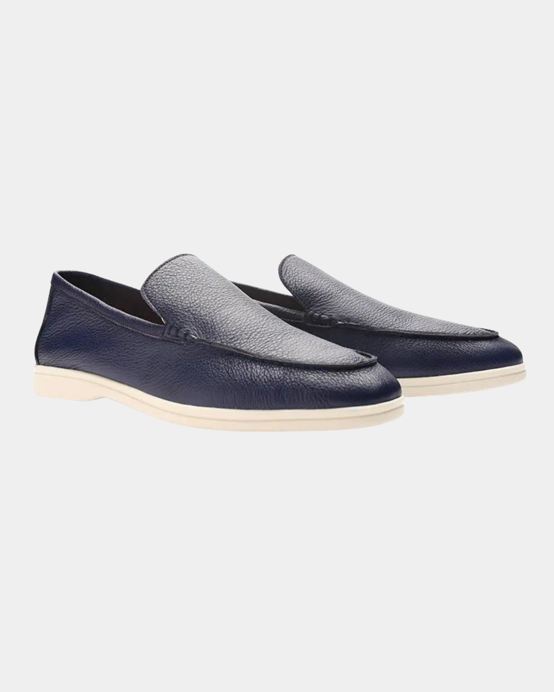 MODERNE SLIPPER AUS LEDER