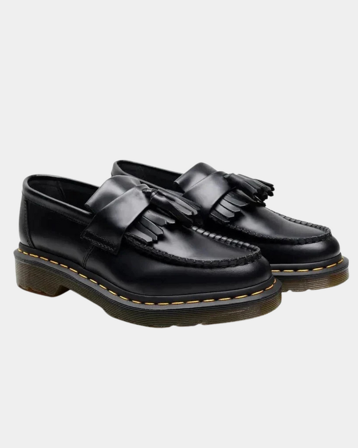 CHUNKY TASSEL LEATHER LOAFERS