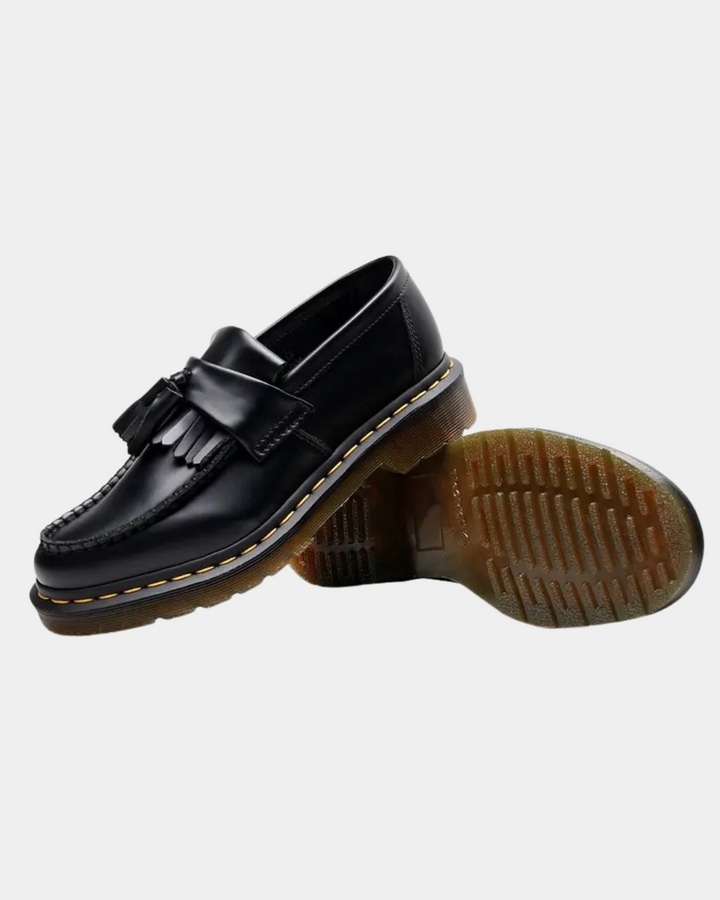 CHUNKY TASSEL LEATHER LOAFERS