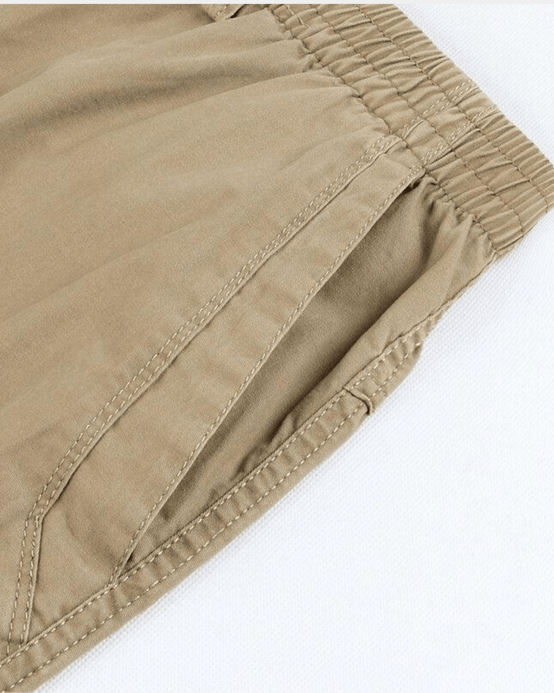 ENTSPANNTE HOSE AUS BAUMWOLLE MIT KORDELZUG