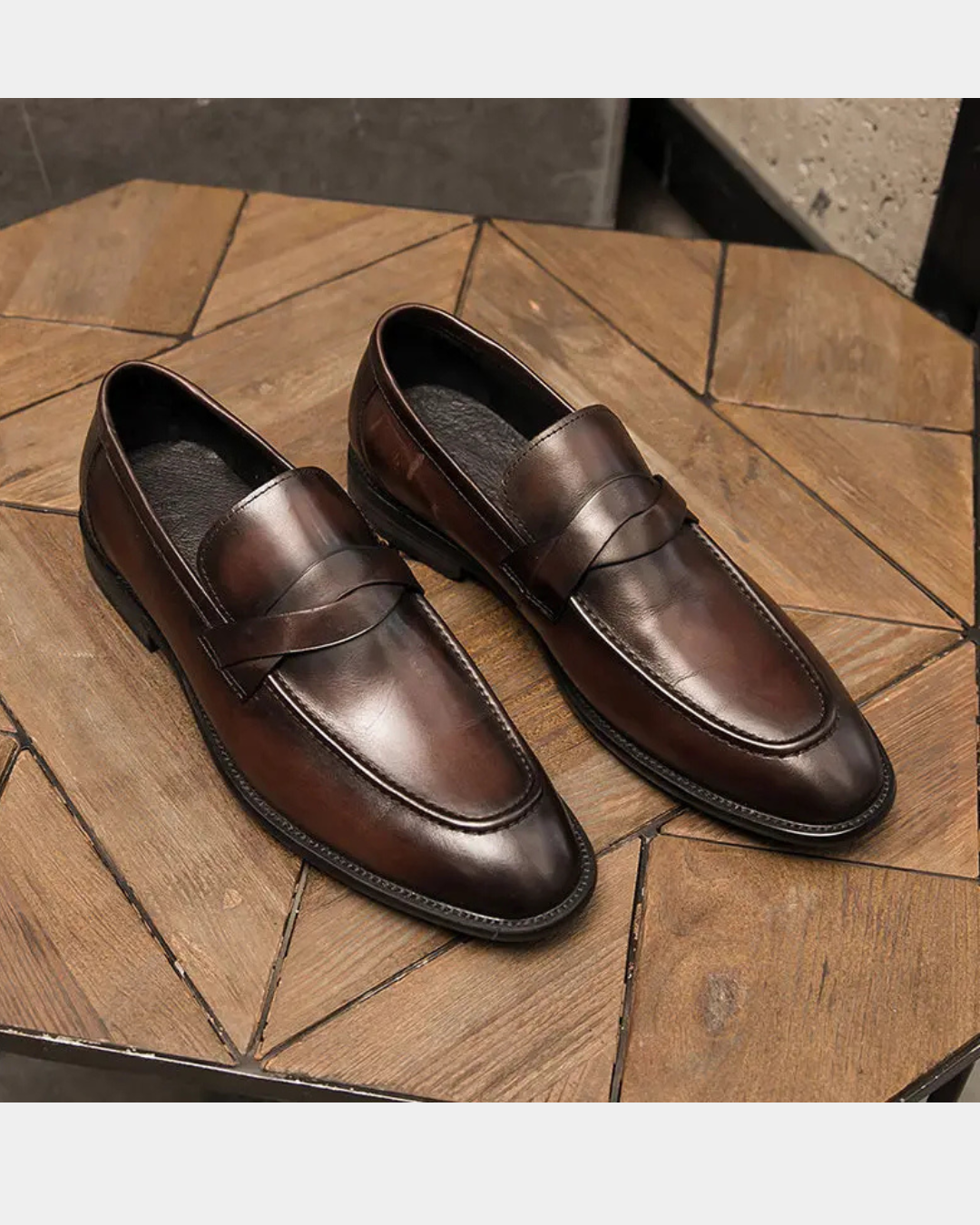 ELEGANT LEATHER MEN'S LOAFERS
