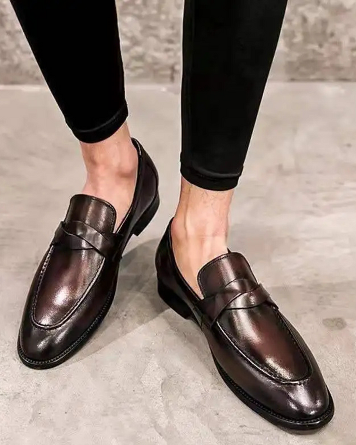 ELEGANT LEATHER MEN'S LOAFERS