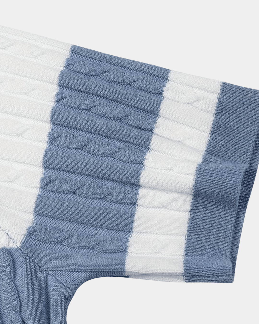 POLOSHIRT MIT NAUTISCHEM STREIFENMUSTER