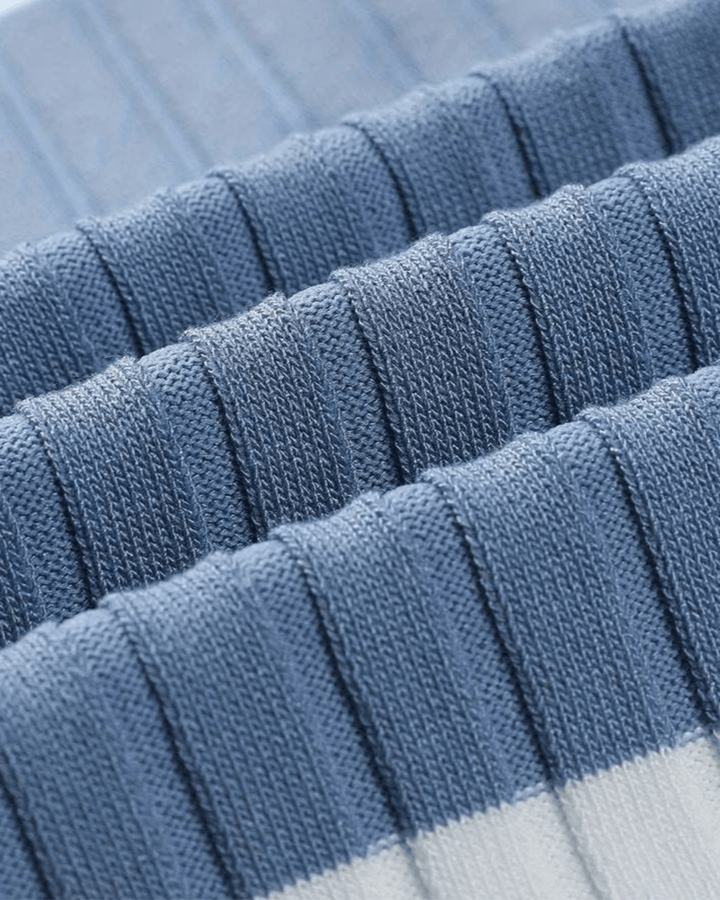 POLOSHIRT MIT NAUTISCHEM STREIFENMUSTER