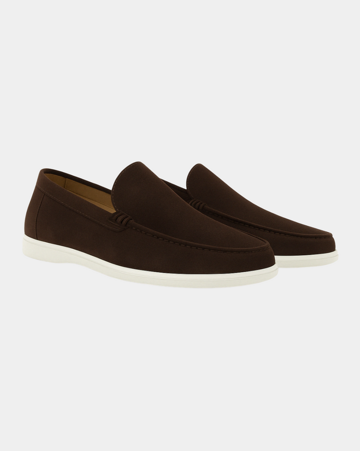 SLIP-ON CASUAL DA UOMO IN PELLE SCAMOSCIATA