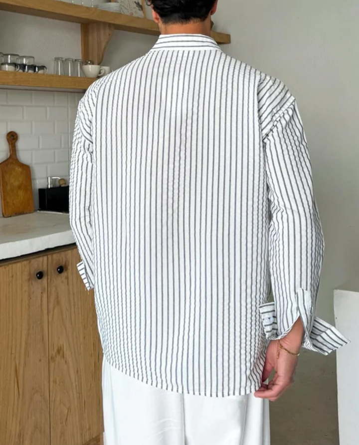 Marola Striped Linen Shirt