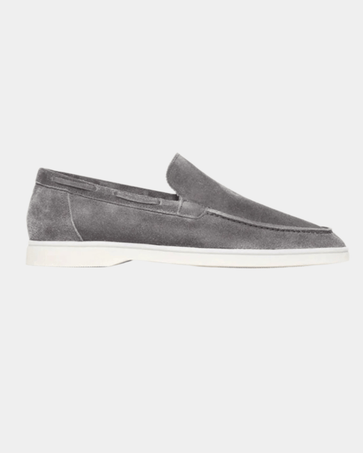 URBAN WILDLEDER GRAU SLIPPER