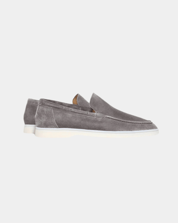 URBAN WILDLEDER GRAU SLIPPER