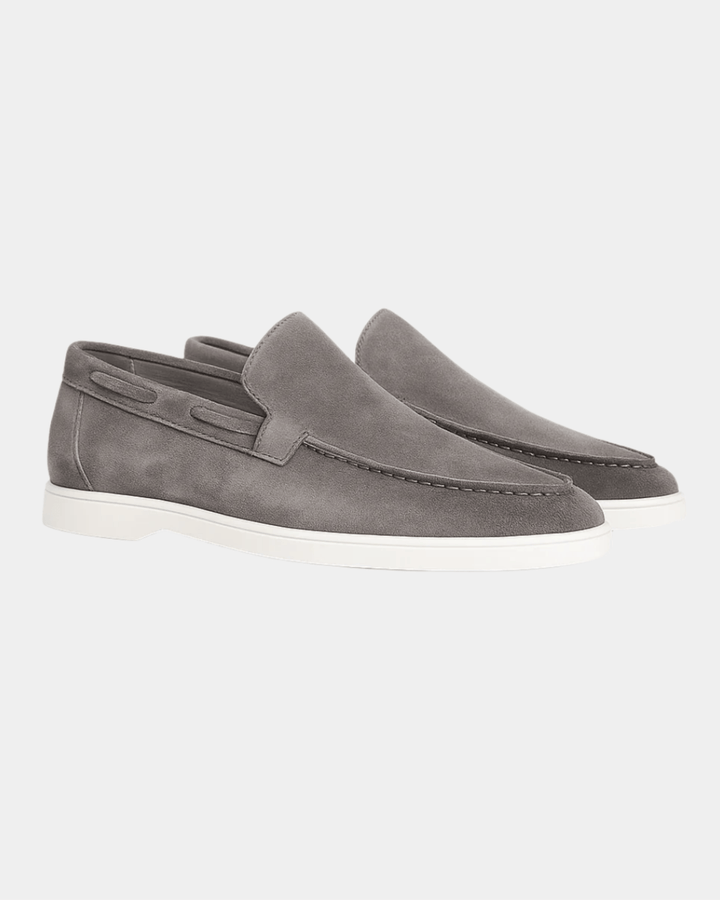 URBAN WILDLEDER GRAU SLIPPER