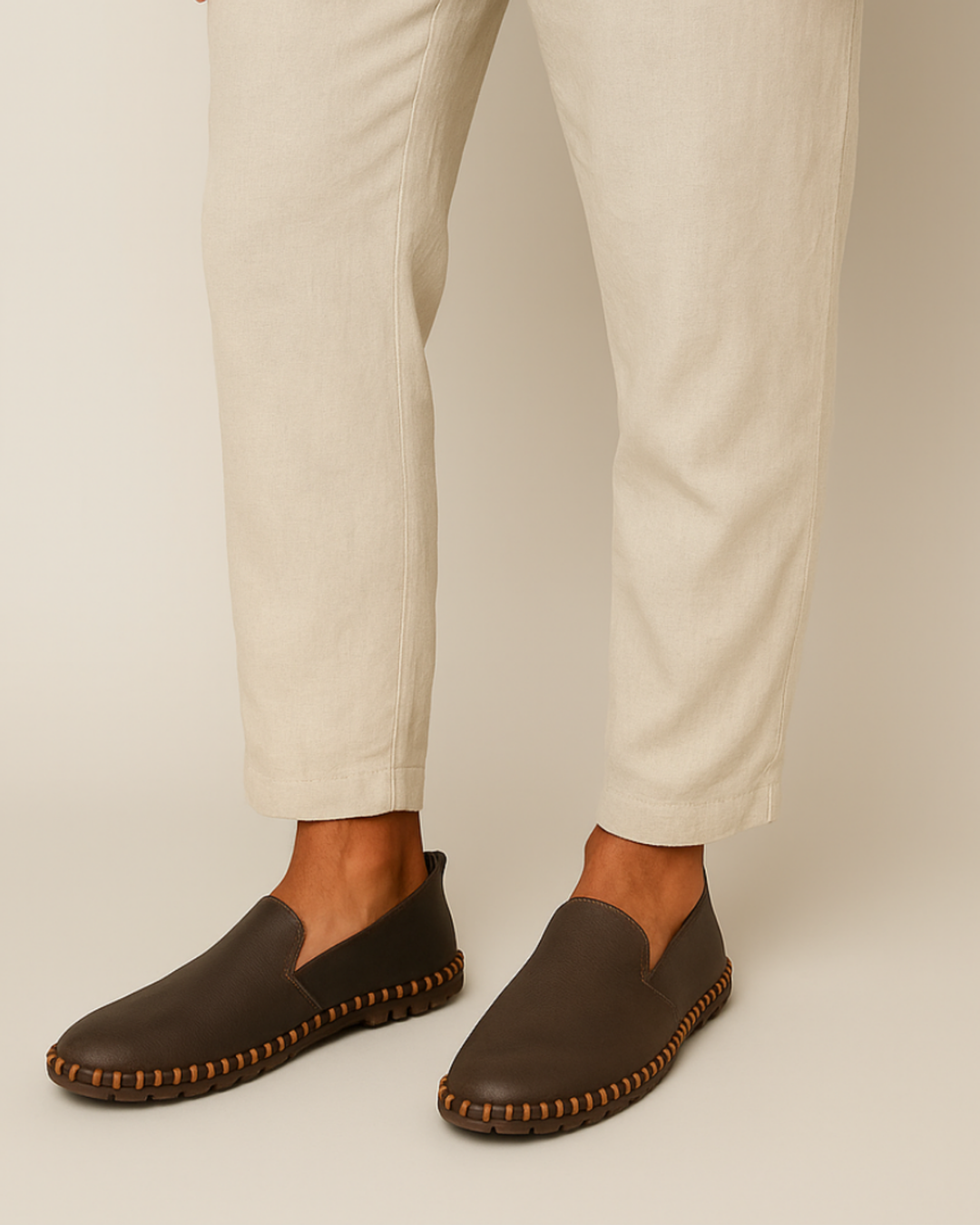 Santorini Leather Loafers
