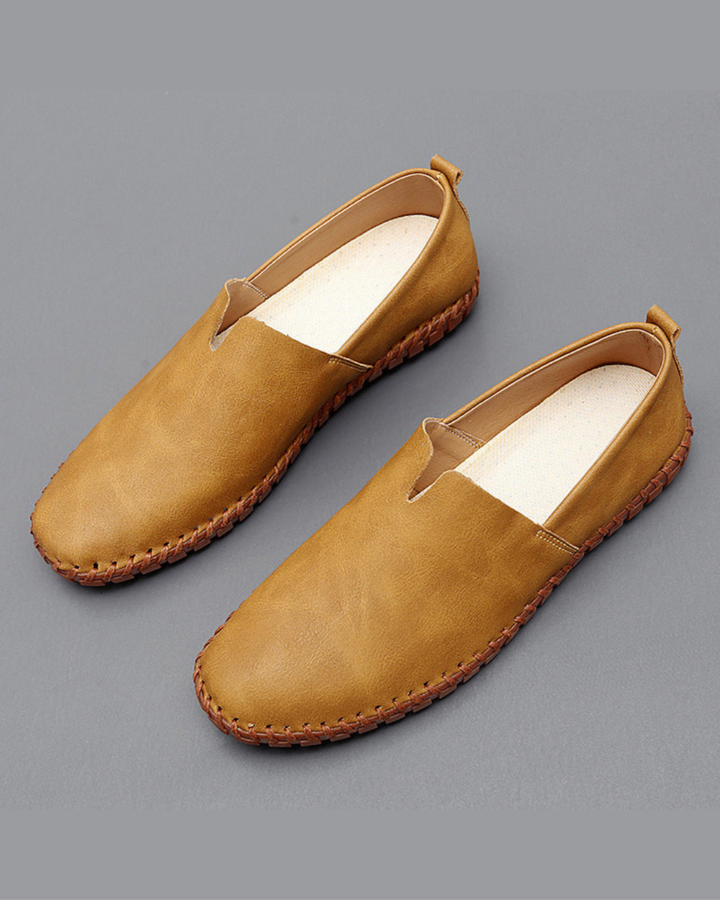 Santorini Leather Loafers