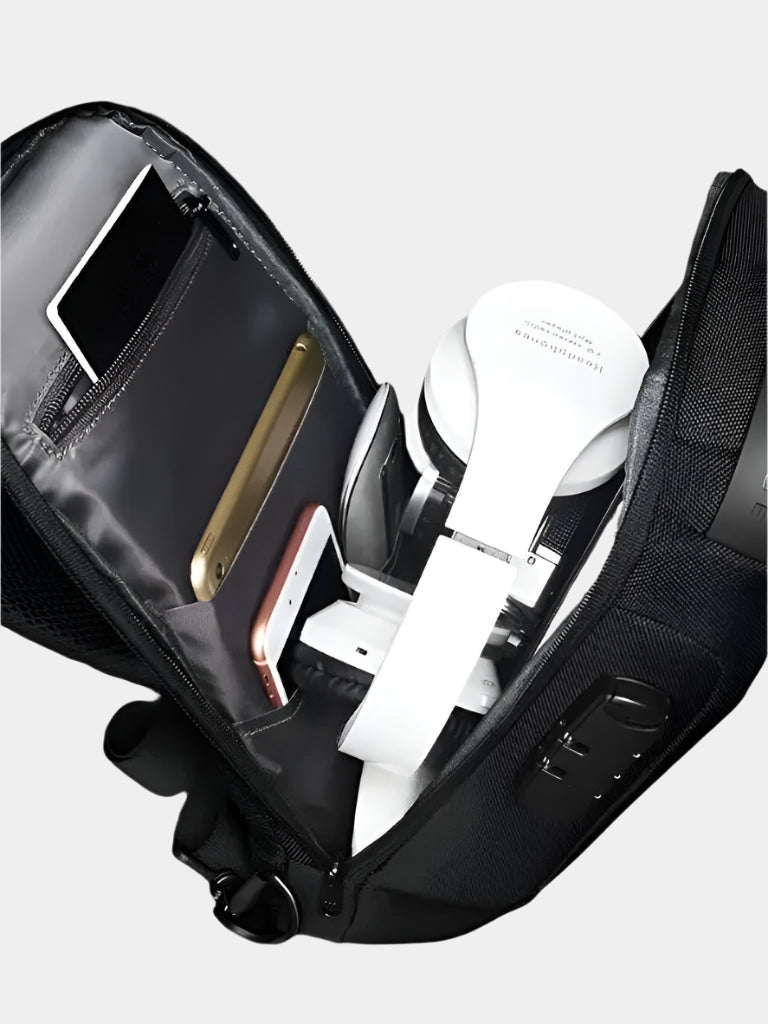 TECHGUARD ANTI-THEFT SLING BACKPACK