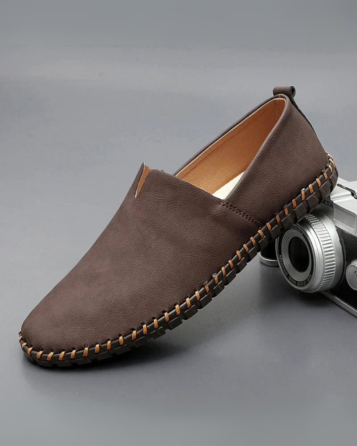 Santorini Leather Loafers