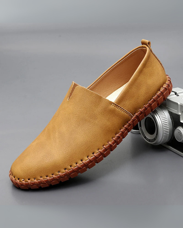 Santorini Leather Loafers