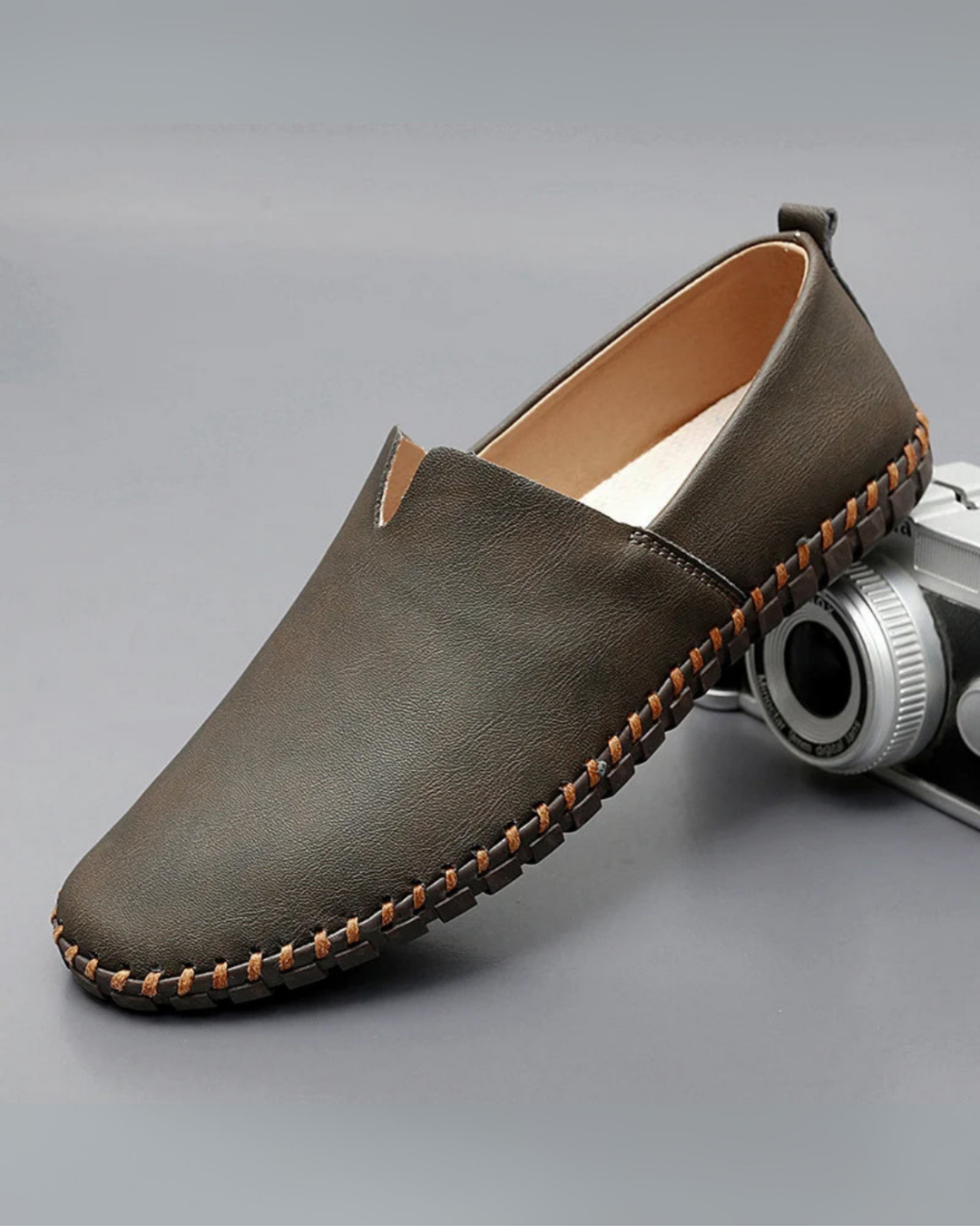 Santorini Leather Loafers