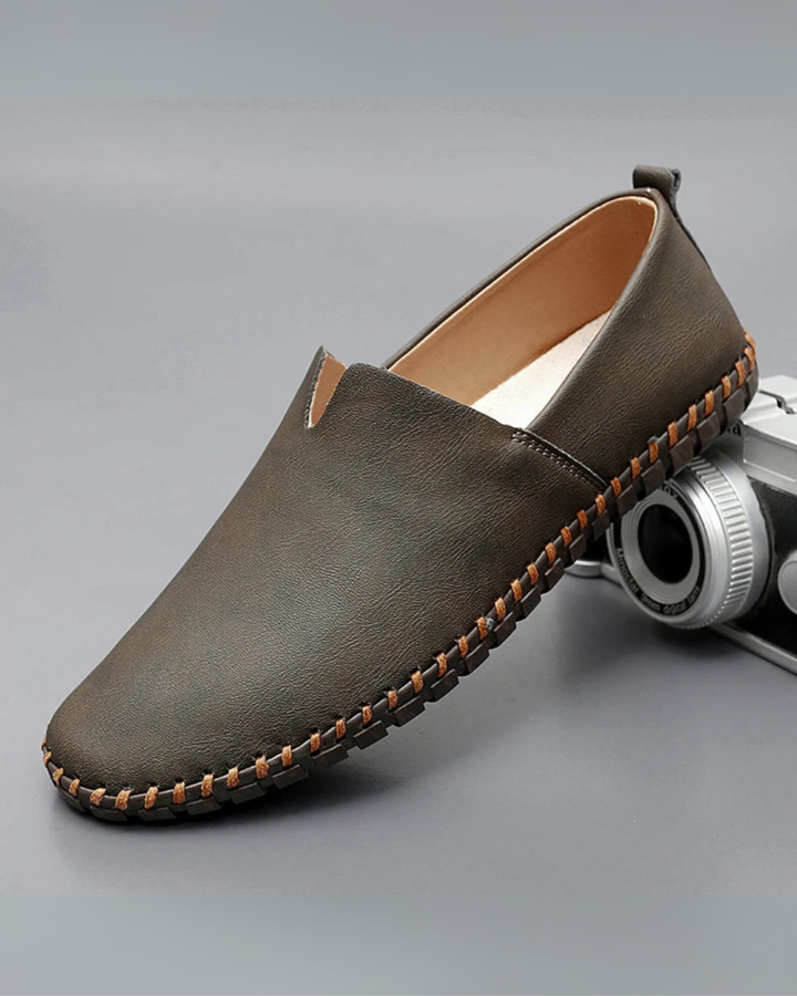 Santorini Leather Loafers