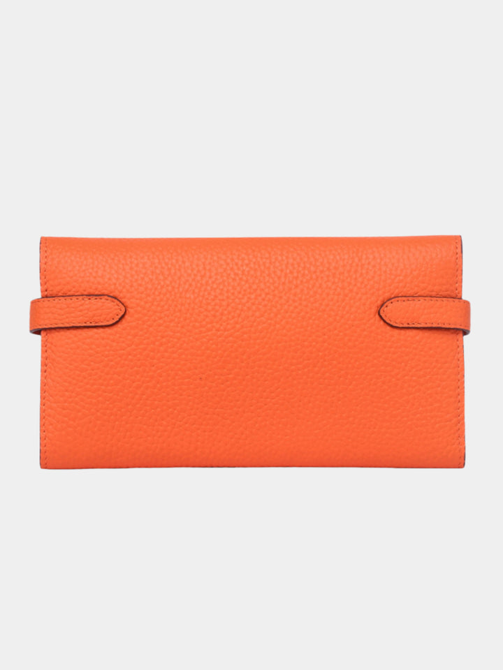 ELEGANT LOCK FLAP WALLET