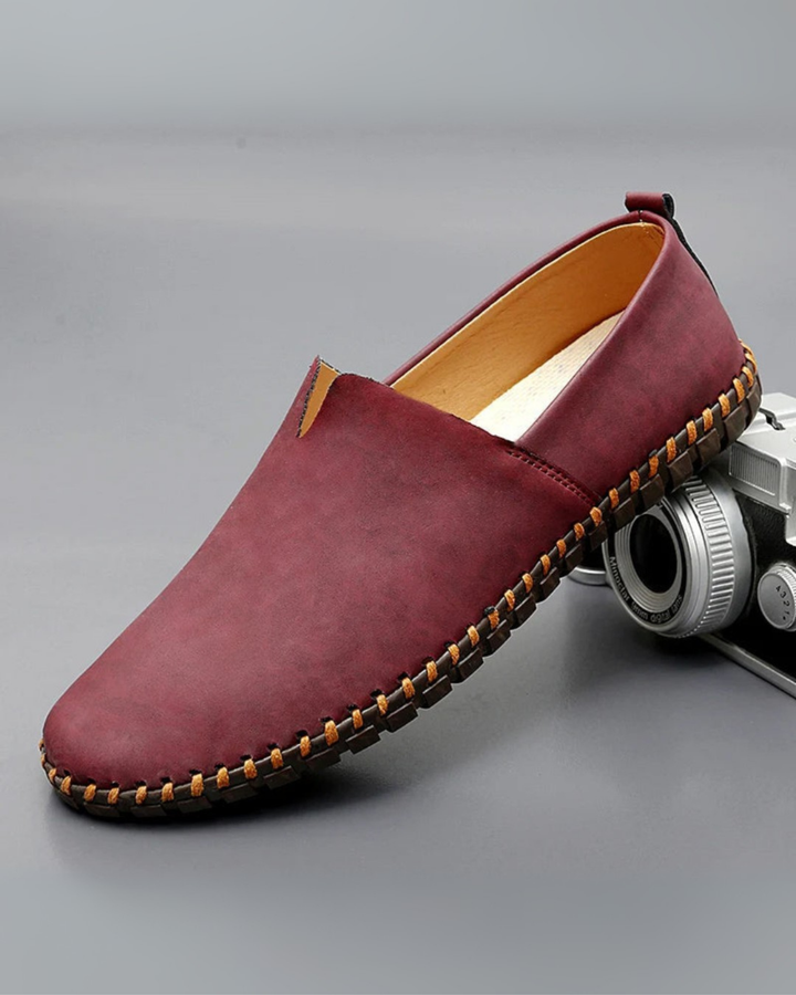 Santorini Leather Loafers