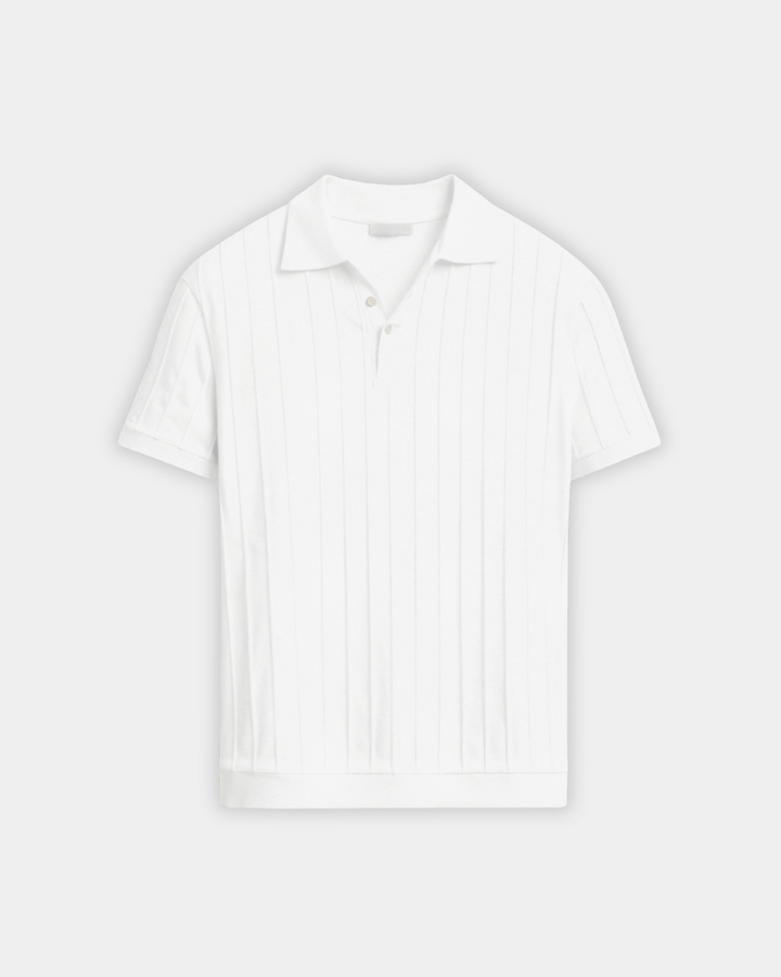 PREMIUM-POLOSHIRT MIT FALTEN