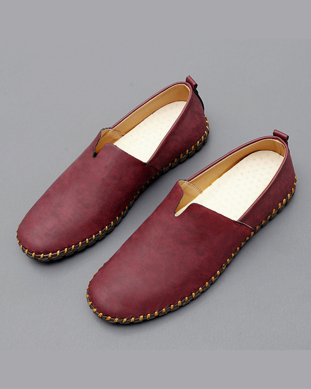 Santorini Leather Loafers
