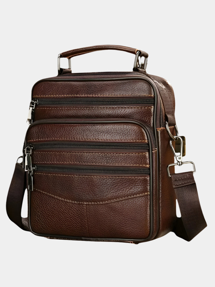 URBAN FUNCTIONAL LEATHER CROSSBODY BAG
