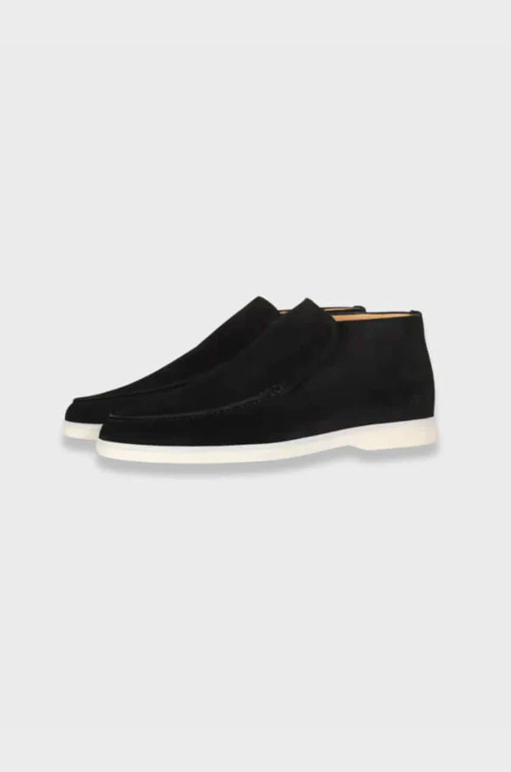 High Leather Loafers