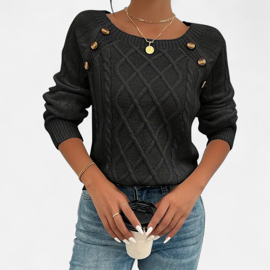 NOMU Lifestyle | Women’s Cable Knit Sweater – Heritage Comfort