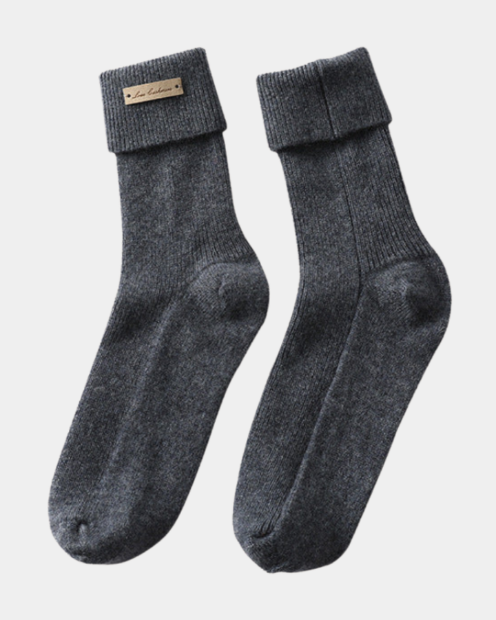 HOCHWERTIGE GERIPPTE FREIZEITSOCKEN