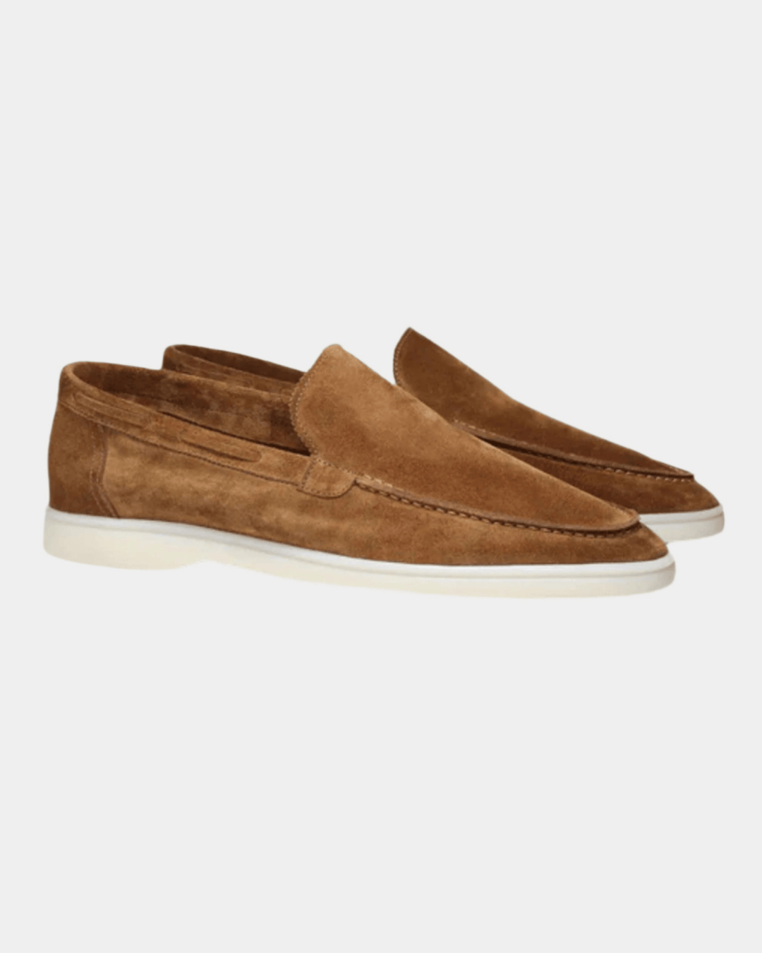 OL MONEY WILDLEDER KASTANIE LOAFERS