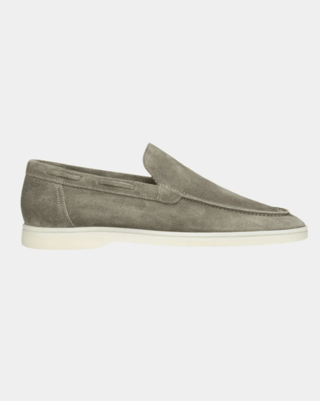 OL MONEY SUEDE OLIVE LOAFERS