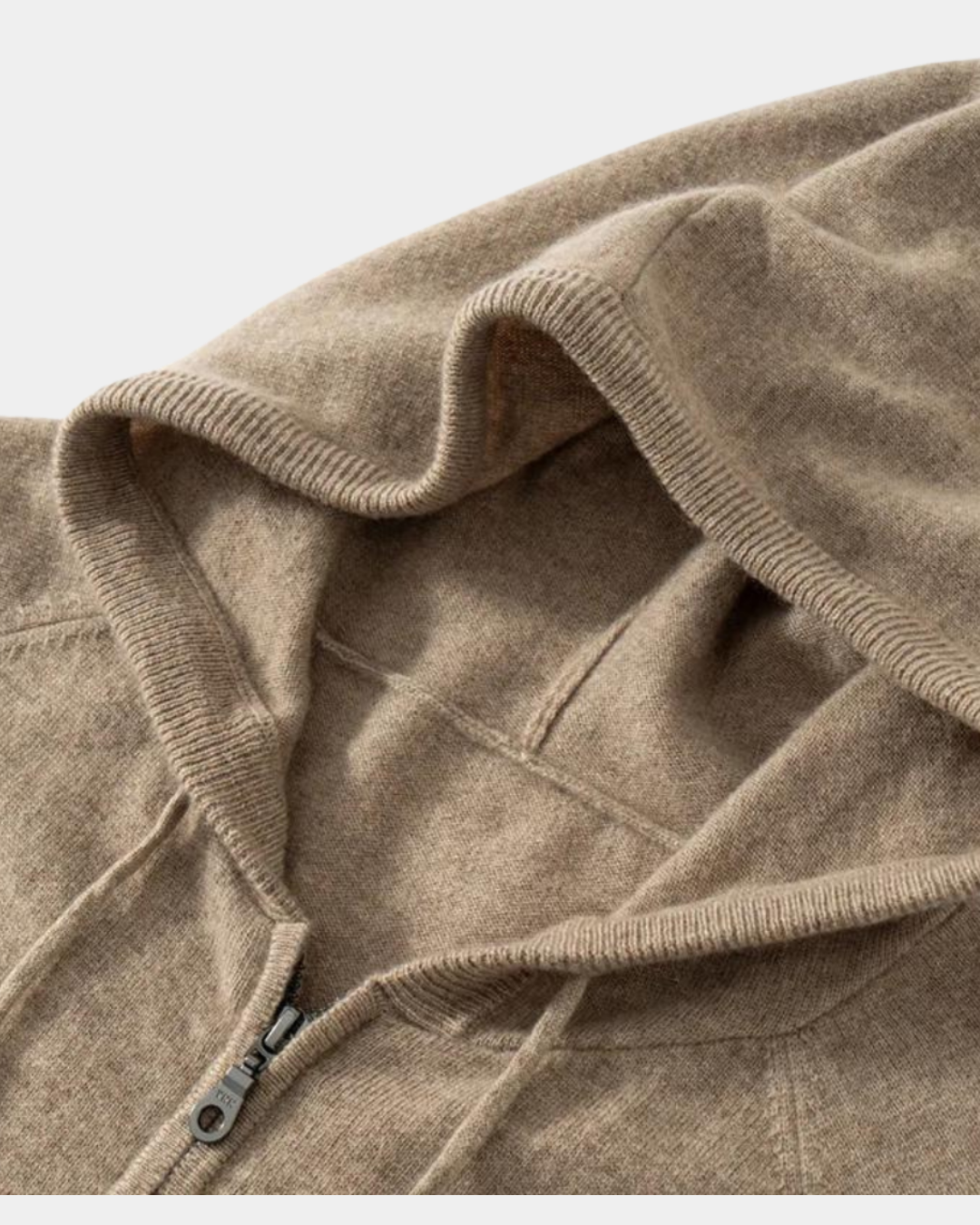 ESSENTIAL SOFT KNIT ZIP HOODIE