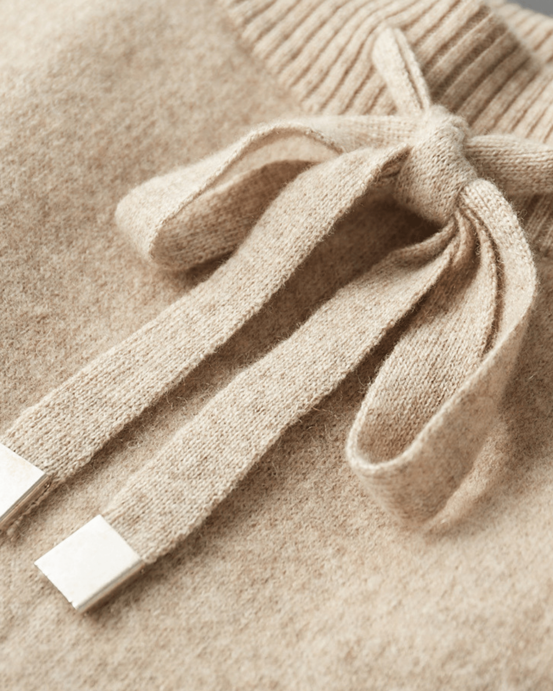 COZY KNIT ZIP JOGGER SET