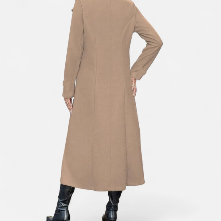 NOMU Lifestyle | Women’s Long Buttoned Coat – Heritage Comfort