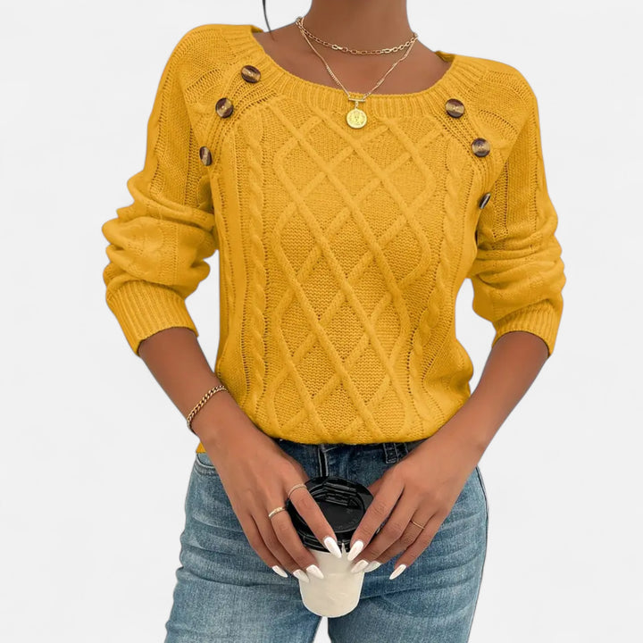 NOMU Lifestyle | Women’s Cable Knit Sweater – Heritage Comfort