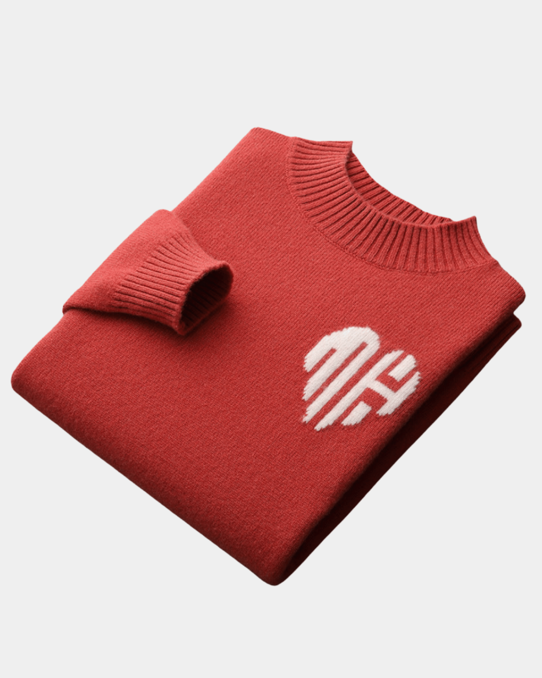 LOGO BESTICKTER PULLOVER MIT RUNDHALSAUSSCHNITT