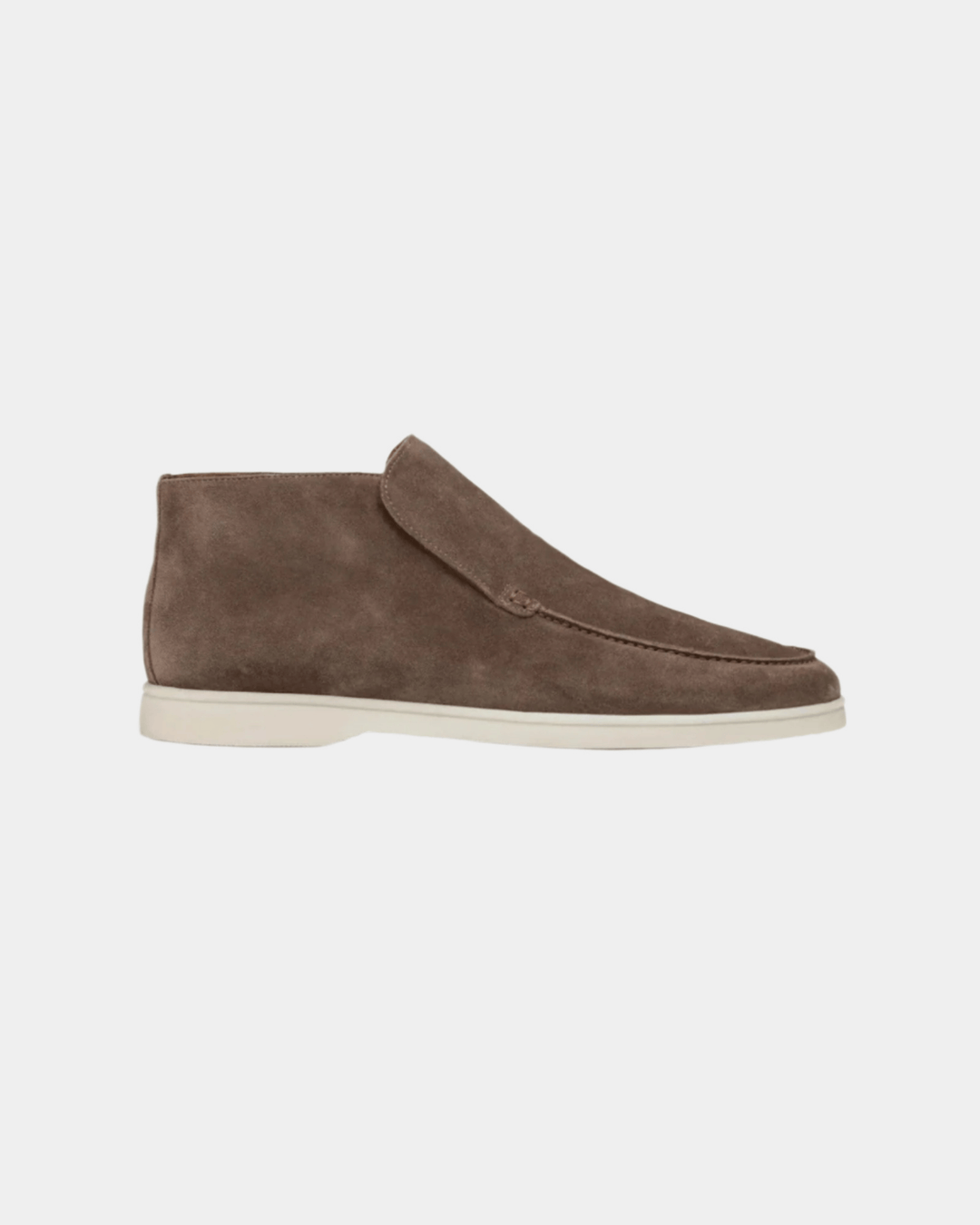 OL MONEY SUEDE MOCHA MID-CUT LOAFERS