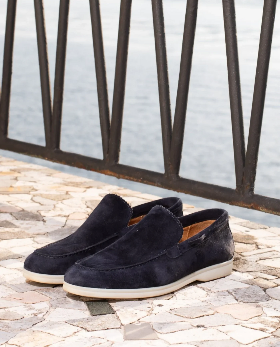 NOMU Suede Loafers