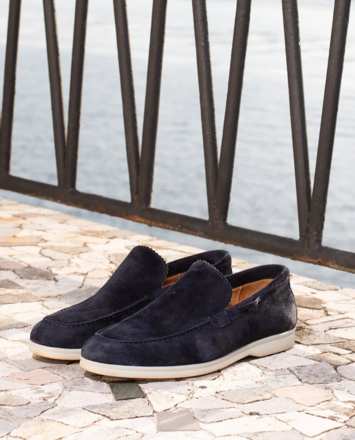 NOMU Suede Loafers