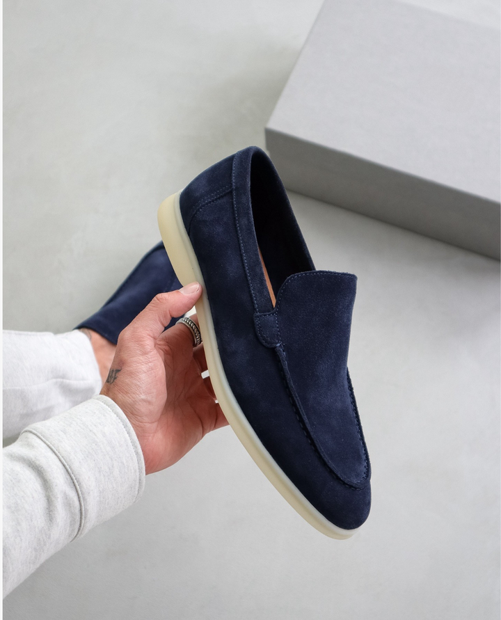 NOMU Suede Loafers