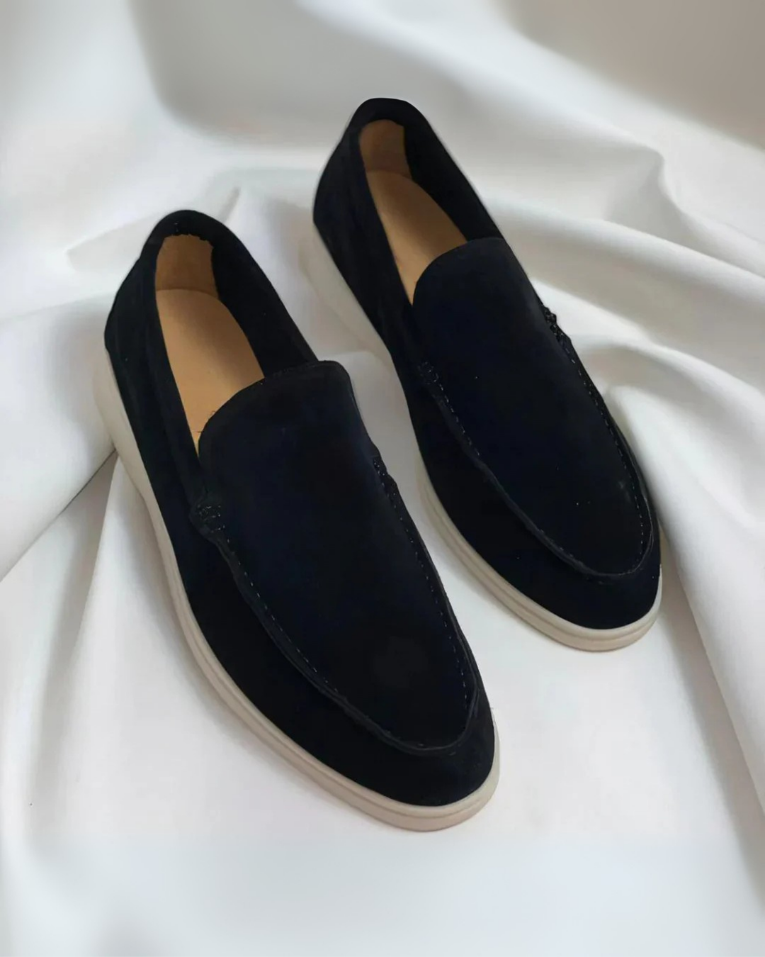 VINTAGE SUEDE MEN LOAFERS