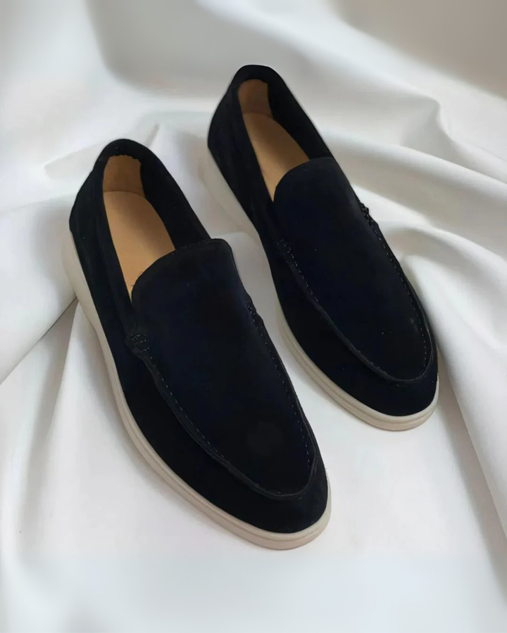 VINTAGE SUEDE MEN LOAFERS