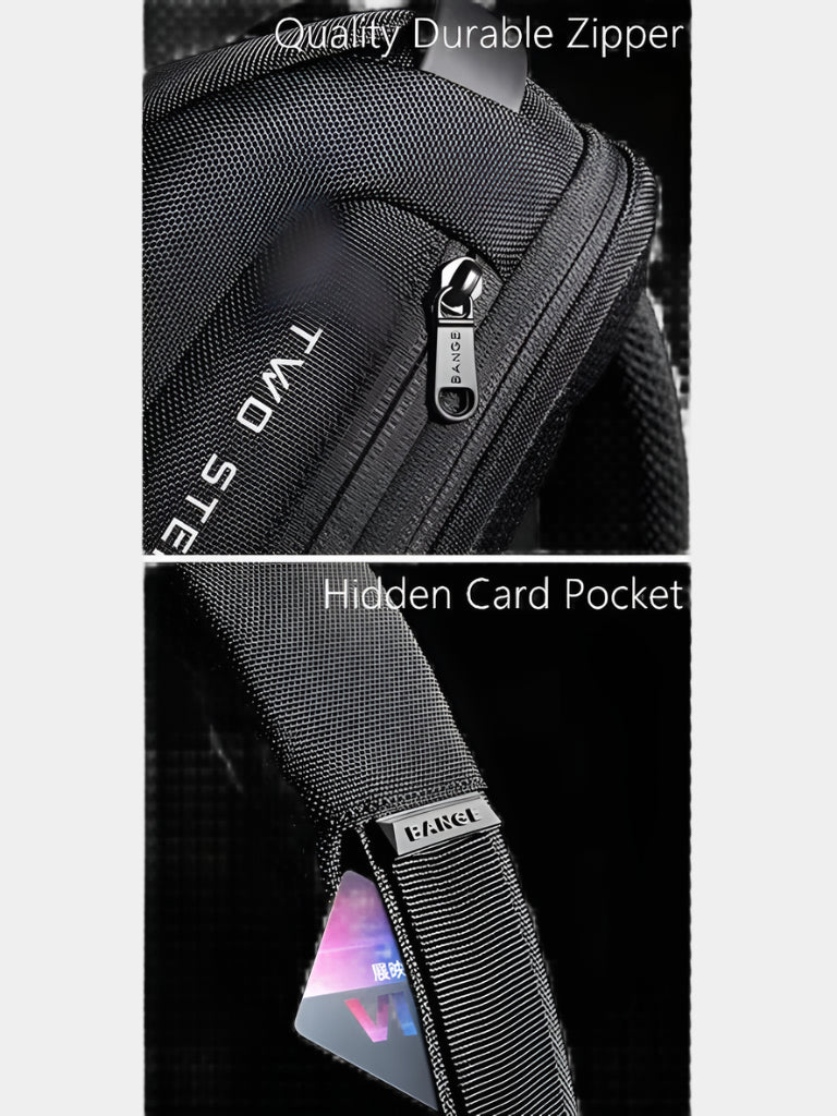TECHGUARD ANTI-THEFT SLING BACKPACK