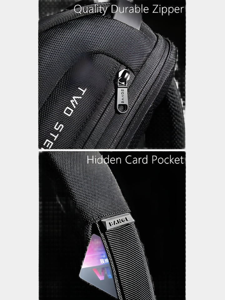 TECHGUARD ANTI-THEFT SLING BACKPACK